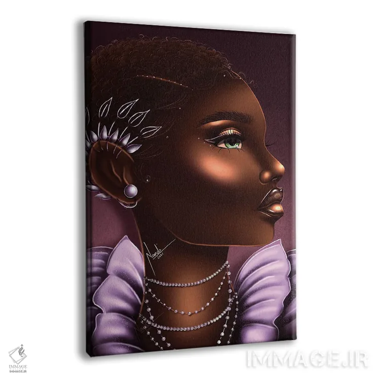 تابلو دکوراتیو جواهرنشان اثر ناندی ال. فرناندز - نمای پرسپکتیو محصول