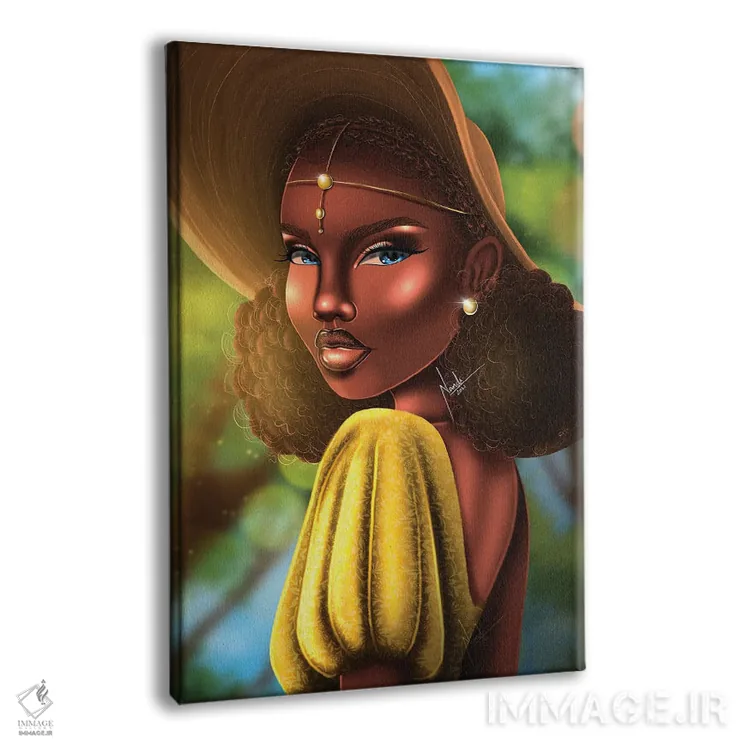 تابلو دکوراتیو زیبایی تابستانی اثر ناندی ال. فرناندز - نمای پرسپکتیو محصول