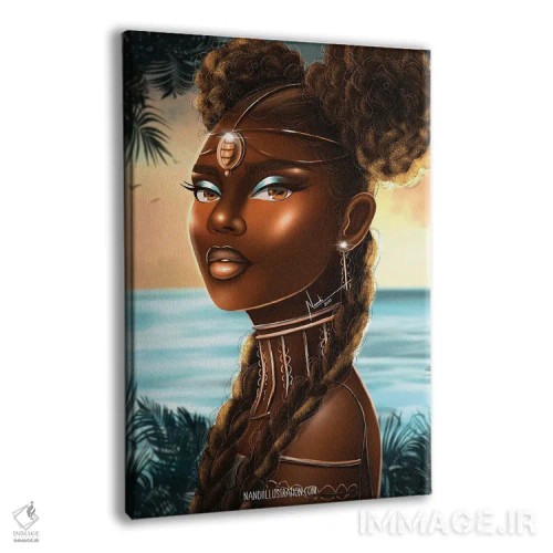 تابلو دکوراتیو زولا اثر ناندی ال. فرناندز - نمای پرسپکتیو محصول