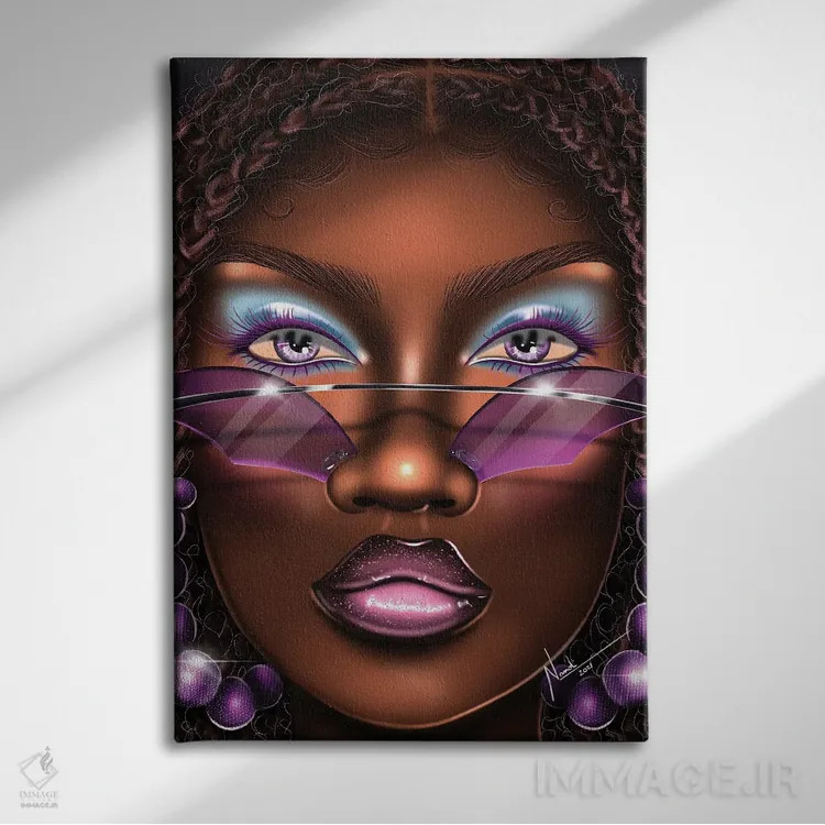 تابلو دکوراتیو آب نبات اثر ناندی ال. فرناندز - نمای روبهرو روی دیوار