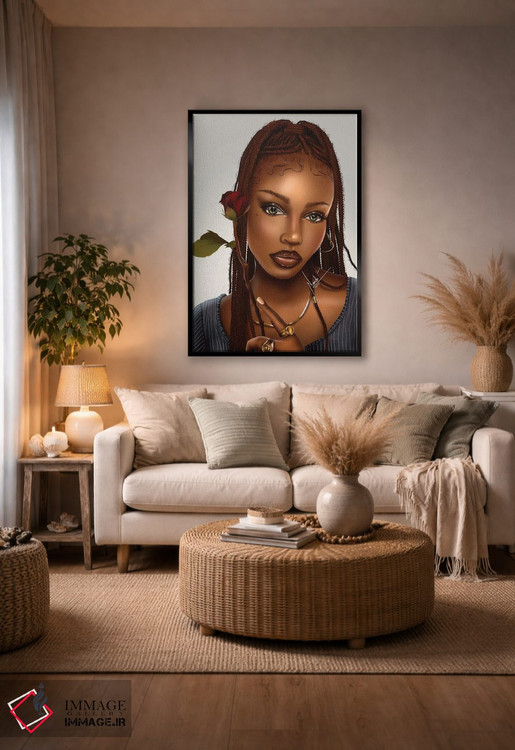 تابلو دکوراتیو آر اند بی اثر ناندی ال. فرناندز - D5B