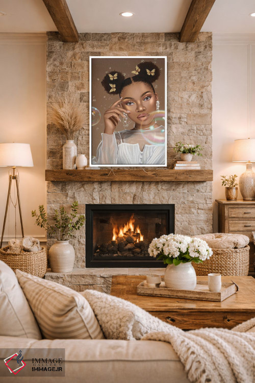 تابلو دکوراتیو خاری اثر ناندی ال. فرناندز - D1W