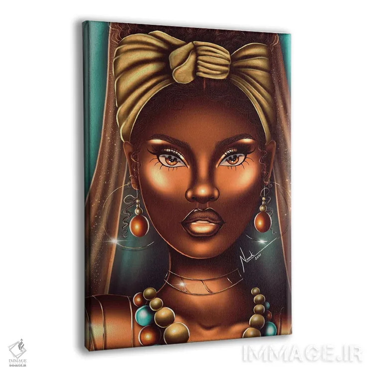 تابلو دکوراتیو آمارا اثر ناندی ال. فرناندز - نمای پرسپکتیو محصول