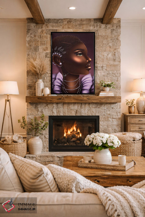 تابلو دکوراتیو جواهرنشان اثر ناندی ال. فرناندز - D2B