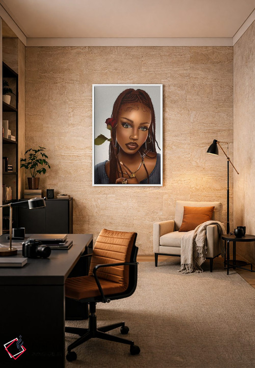 تابلو دکوراتیو آر اند بی اثر ناندی ال. فرناندز - D6W