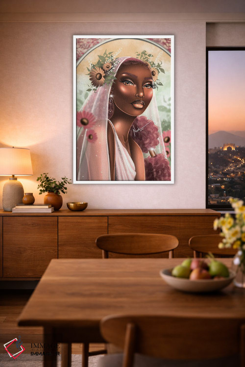 تابلو دکوراتیو انرژی الهه اثر ناندی ال. فرناندز - D1W