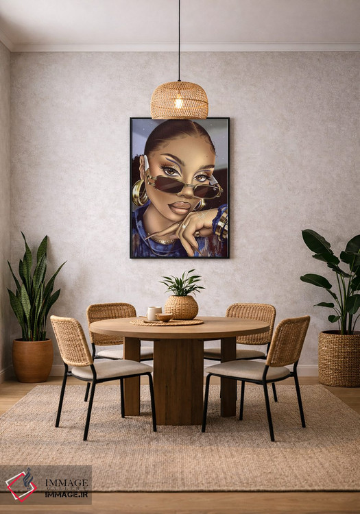 تابلو دکوراتیو دلو اثر ناندی ال. فرناندز - D3B