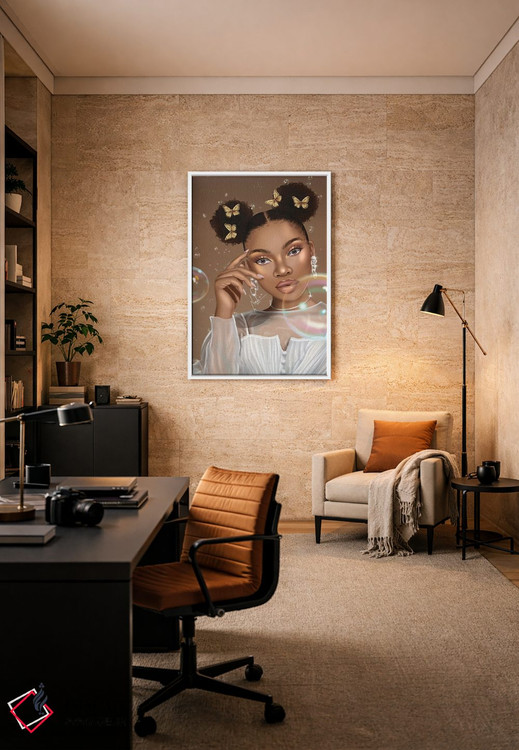 تابلو دکوراتیو خاری اثر ناندی ال. فرناندز - D5W