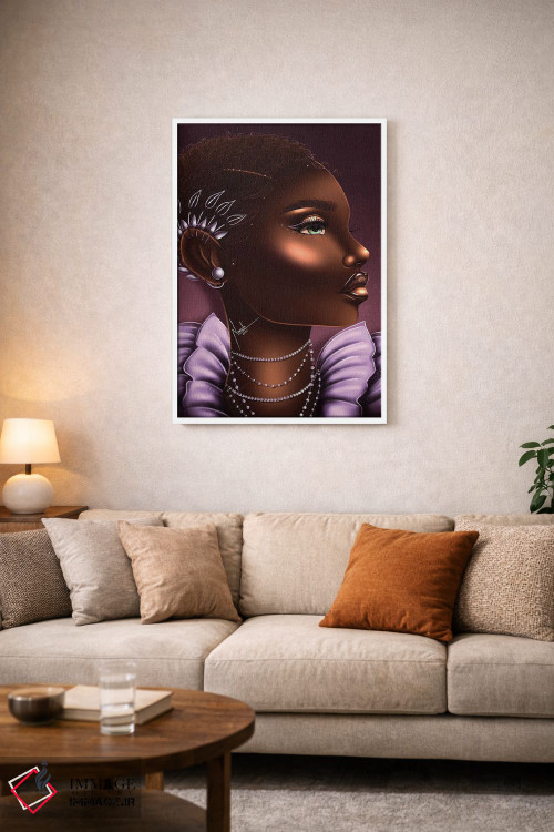 تابلو دکوراتیو جواهرنشان اثر ناندی ال. فرناندز - D4W