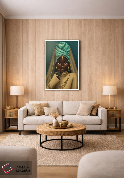 تابلو دکوراتیو شیبا اثر ناندی ال. فرناندز - D1W