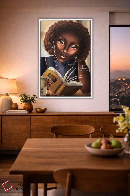 تابلو دکوراتیو کتاب دوست اثر ناندی ال. فرناندز - D2W