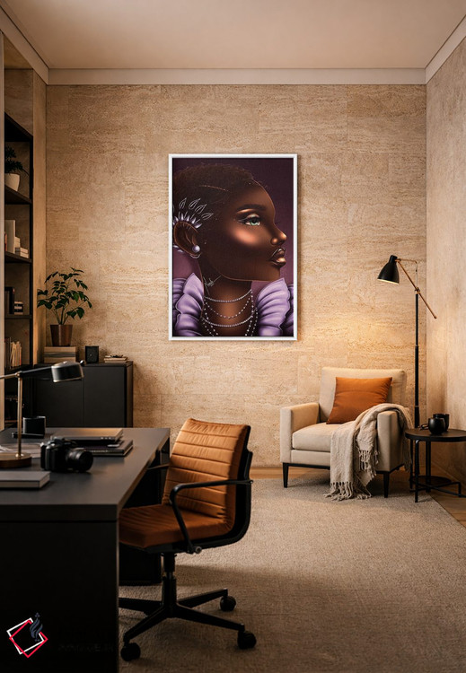 تابلو دکوراتیو جواهرنشان اثر ناندی ال. فرناندز - D6W