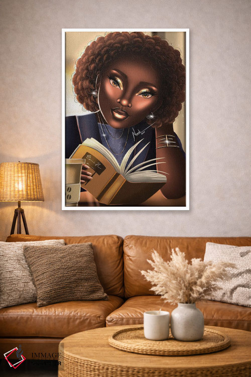 تابلو دکوراتیو کتاب دوست اثر ناندی ال. فرناندز - D4W