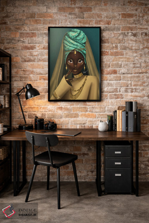 تابلو دکوراتیو شیبا اثر ناندی ال. فرناندز - D4B