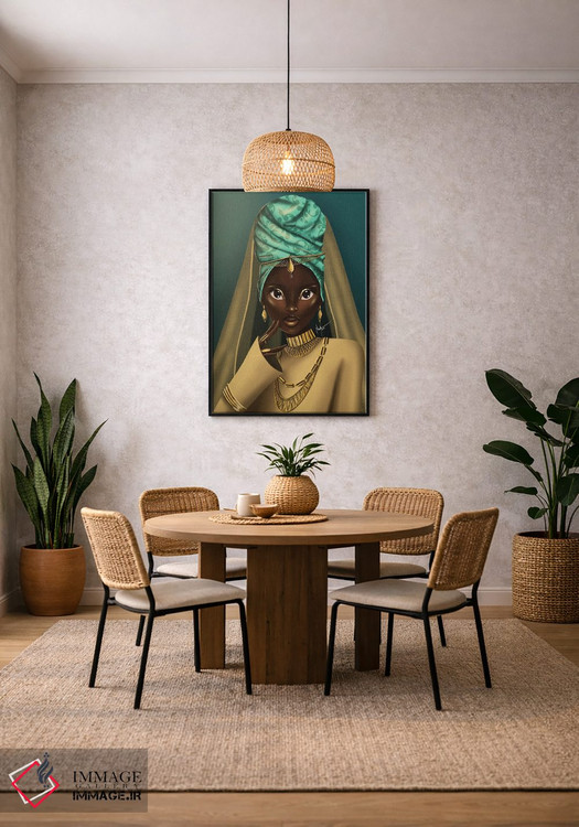 تابلو دکوراتیو شیبا اثر ناندی ال. فرناندز - D5B