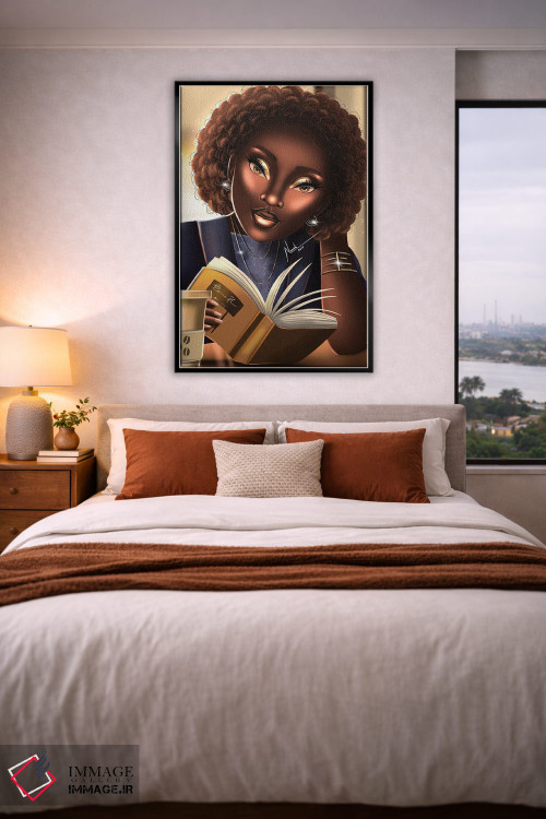 تابلو دکوراتیو کتاب دوست اثر ناندی ال. فرناندز - D5B