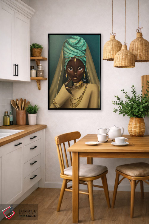 تابلو دکوراتیو شیبا اثر ناندی ال. فرناندز - D6B