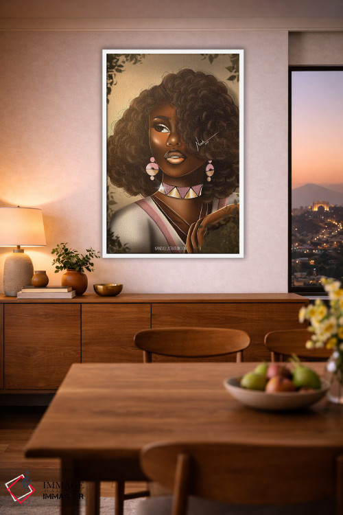 تابلو دکوراتیو آمانی اثر ناندی ال. فرناندز - D2W