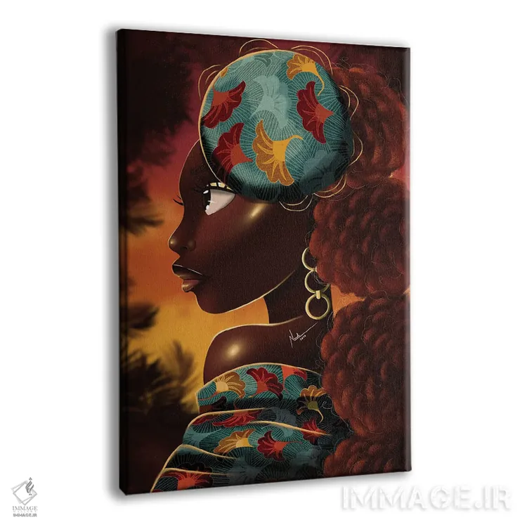 تابلو دکوراتیو دیاری اثر ناندی ال. فرناندز - نمای پرسپکتیو محصول