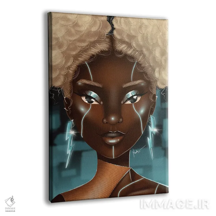 تابلو دکوراتیو طوفان اثر ناندی ال. فرناندز - نمای پرسپکتیو محصول