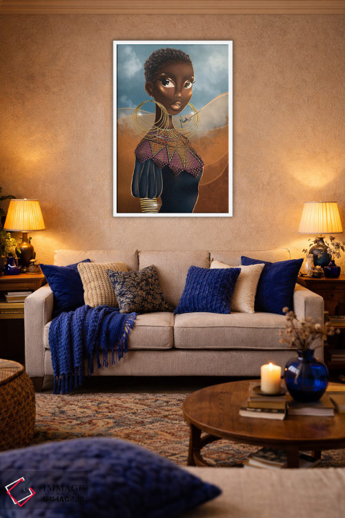 تابلو دکوراتیو شاهزاده صحرای ساهارا اثر ناندی ال. فرناندز - D2W