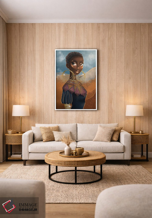 تابلو دکوراتیو شاهزاده صحرای ساهارا اثر ناندی ال. فرناندز - D1W