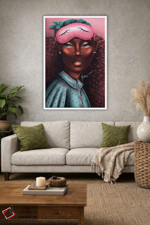 تابلو دکوراتیو آرامش در بستر اثر ناندی ال. فرناندز - D1W