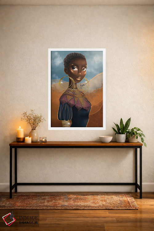 تابلو دکوراتیو شاهزاده صحرای ساهارا اثر ناندی ال. فرناندز - D3W