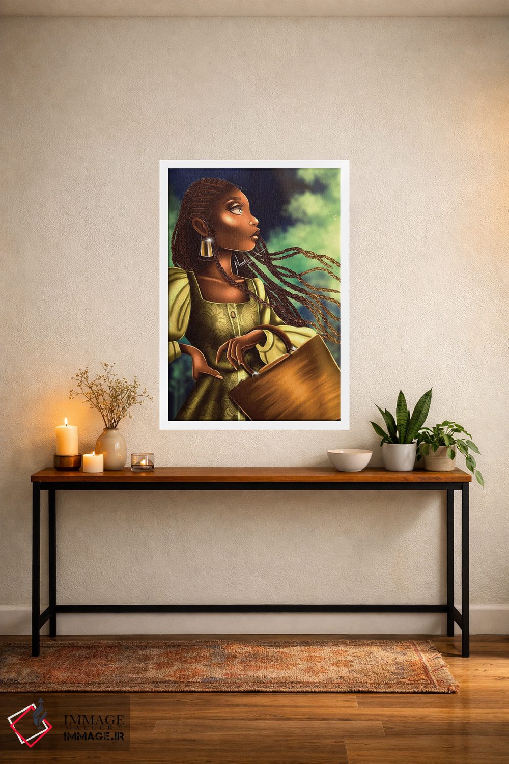 تابلو دکوراتیو نسیم تابستانی اثر ناندی ال. فرناندز - D2W