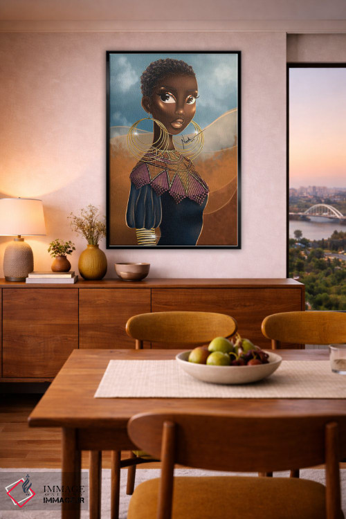 تابلو دکوراتیو شاهزاده صحرای ساهارا اثر ناندی ال. فرناندز - D5B