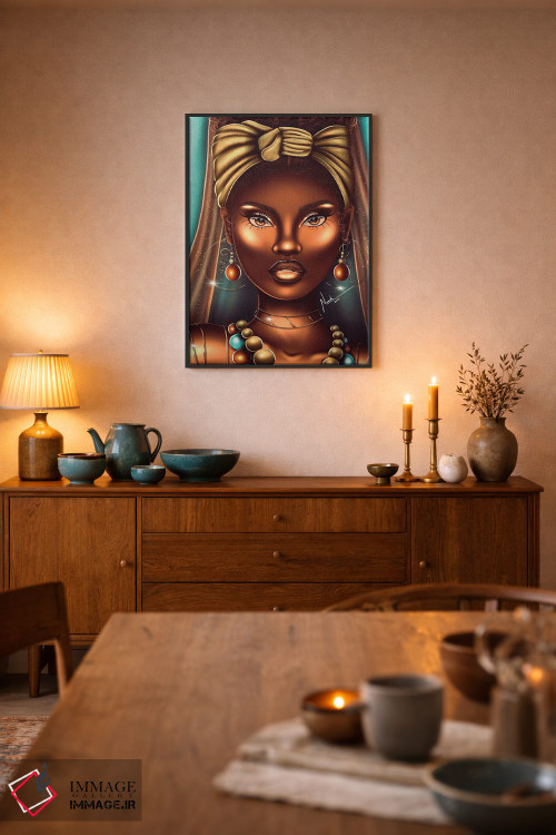 تابلو دکوراتیو آمارا اثر ناندی ال. فرناندز - D6B