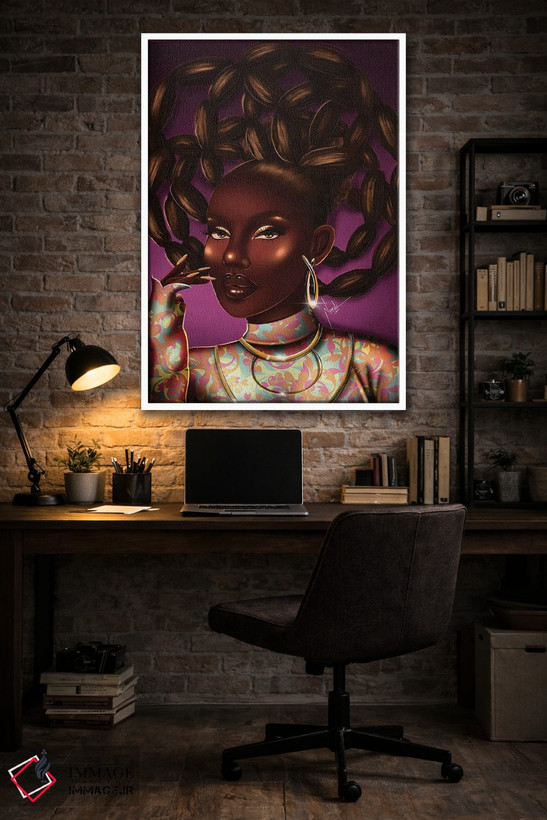 تابلو دکوراتیو تاج اثر ناندی ال. فرناندز - D4W