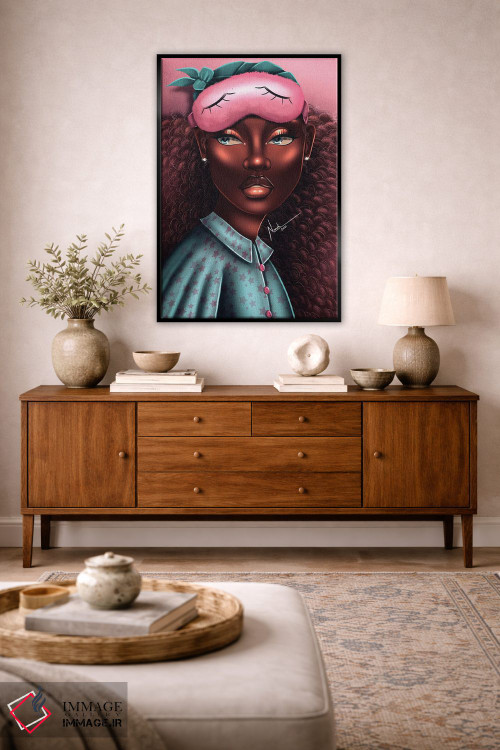 تابلو دکوراتیو آرامش در بستر اثر ناندی ال. فرناندز - D3B