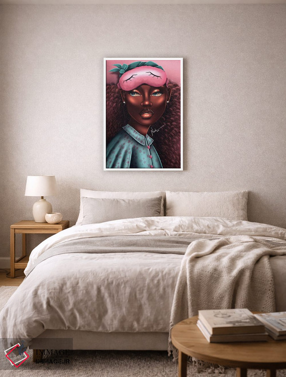 تابلو دکوراتیو آرامش در بستر اثر ناندی ال. فرناندز - D5W