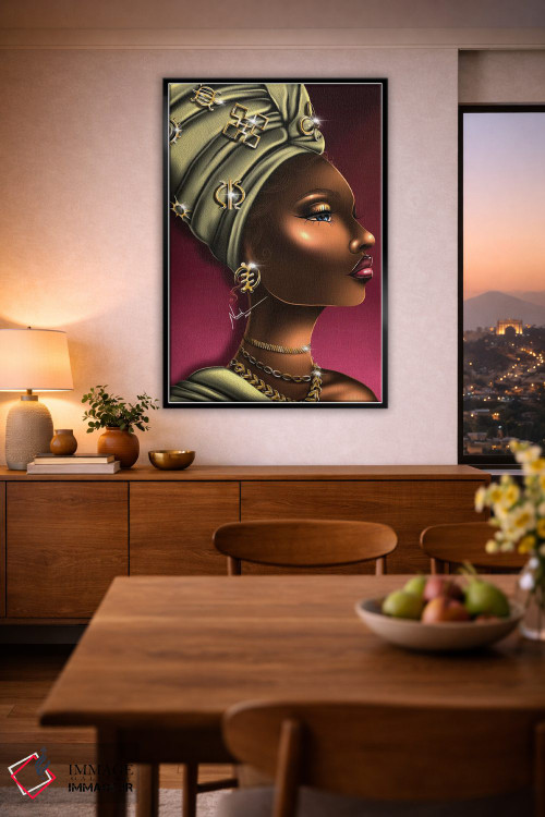 تابلو دکوراتیو اباورکرا اثر ناندی ال. فرناندز - D2B