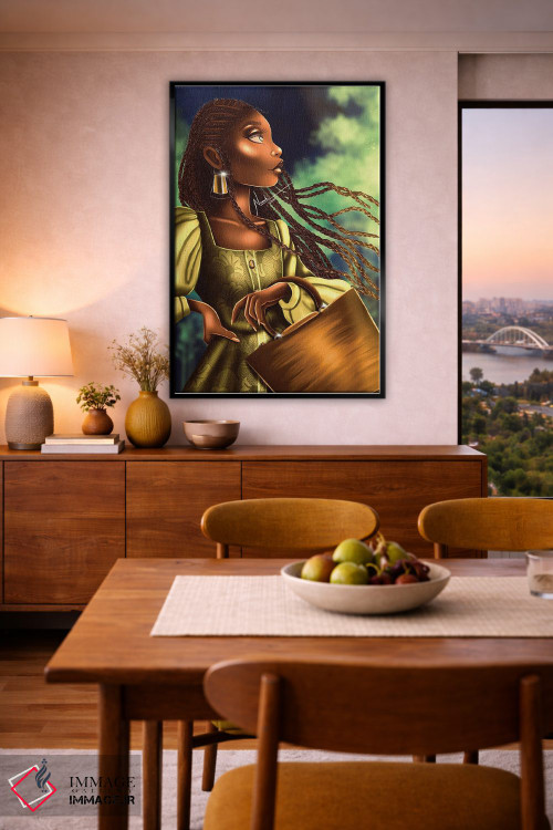 تابلو دکوراتیو نسیم تابستانی اثر ناندی ال. فرناندز - D6B