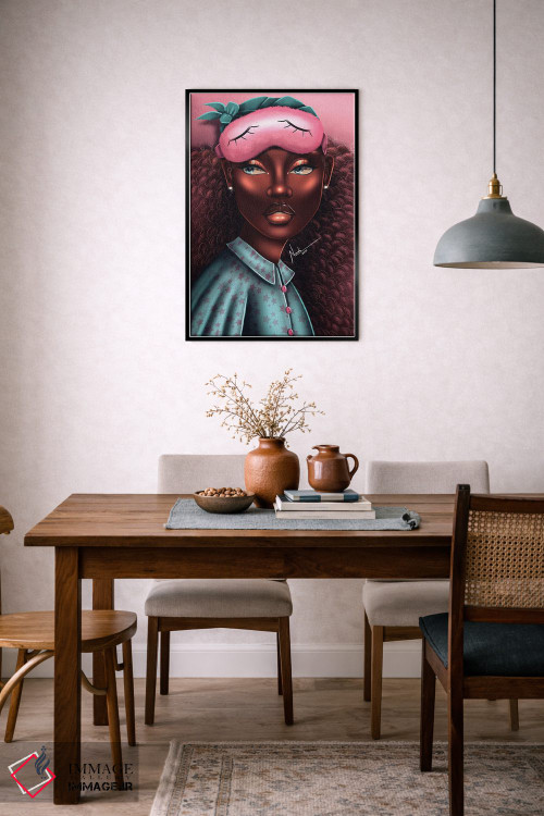 تابلو دکوراتیو آرامش در بستر اثر ناندی ال. فرناندز - D6B