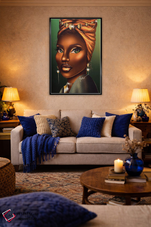 تابلو دکوراتیو ماکنا اثر ناندی ال. فرناندز - D4B