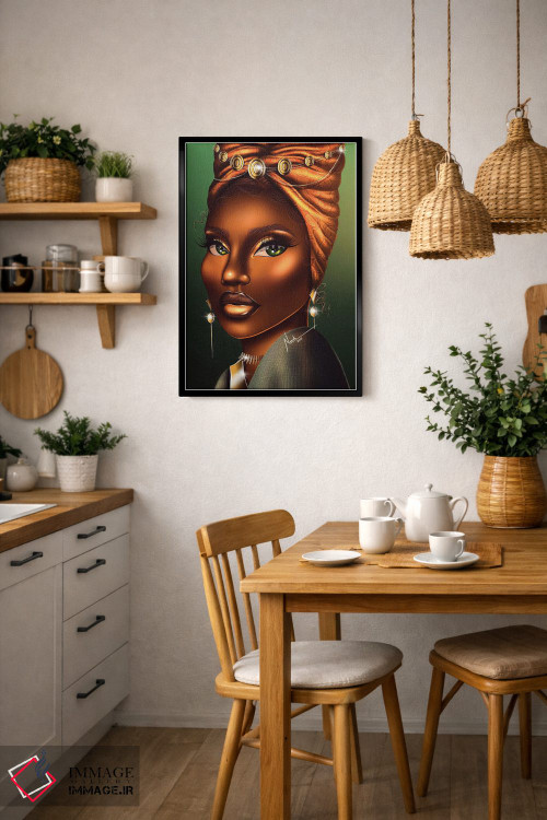 تابلو دکوراتیو ماکنا اثر ناندی ال. فرناندز - D5B