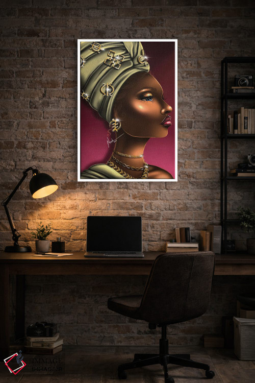 تابلو دکوراتیو اباورکرا اثر ناندی ال. فرناندز - D4W