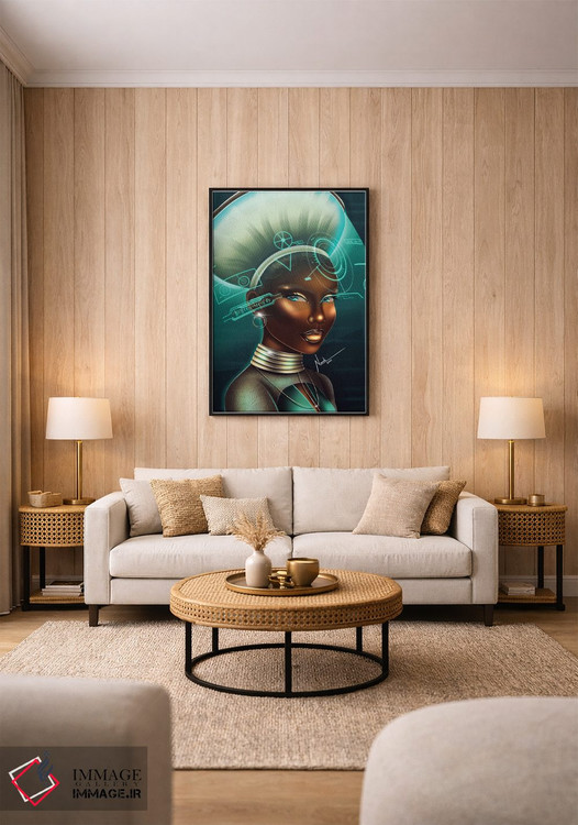 تابلو دکوراتیو زولو تک اثر ناندی ال. فرناندز - D1B