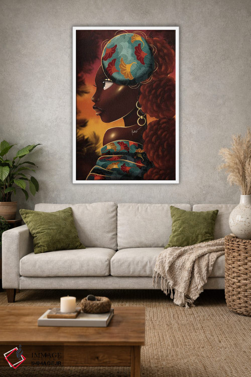 تابلو دکوراتیو دیاری اثر ناندی ال. فرناندز - D1W