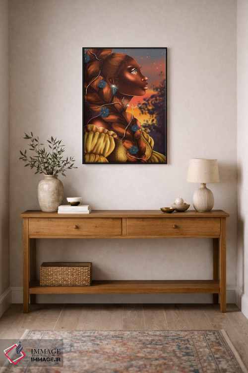 تابلو دکوراتیو نالا اثر ناندی ال. فرناندز - D1B