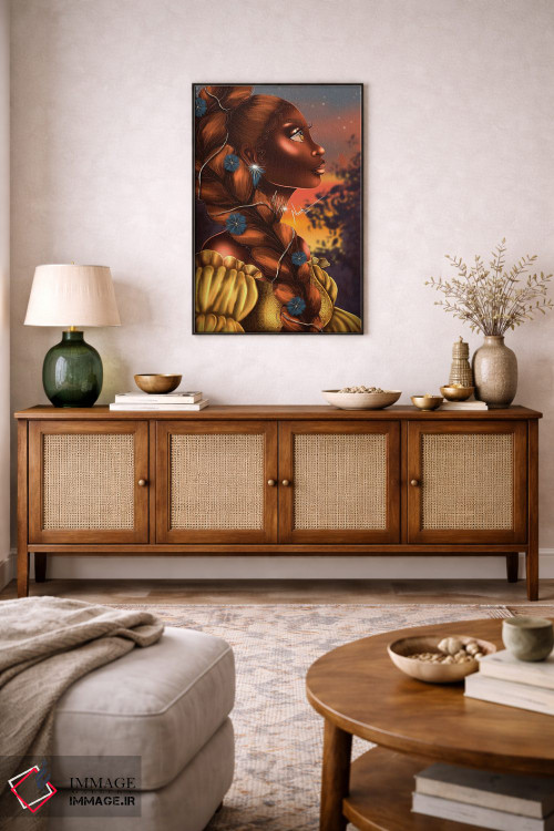 تابلو دکوراتیو نالا اثر ناندی ال. فرناندز - D3B