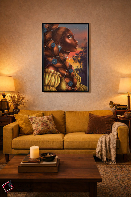 تابلو دکوراتیو نالا اثر ناندی ال. فرناندز - D4B