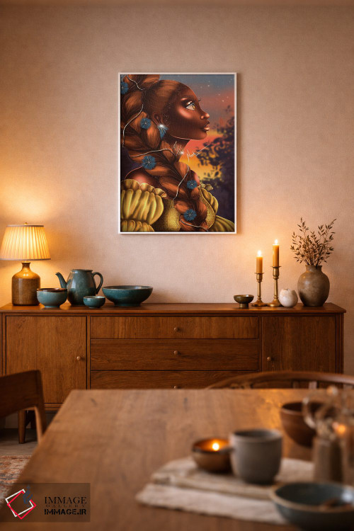 تابلو دکوراتیو نالا اثر ناندی ال. فرناندز - D6W