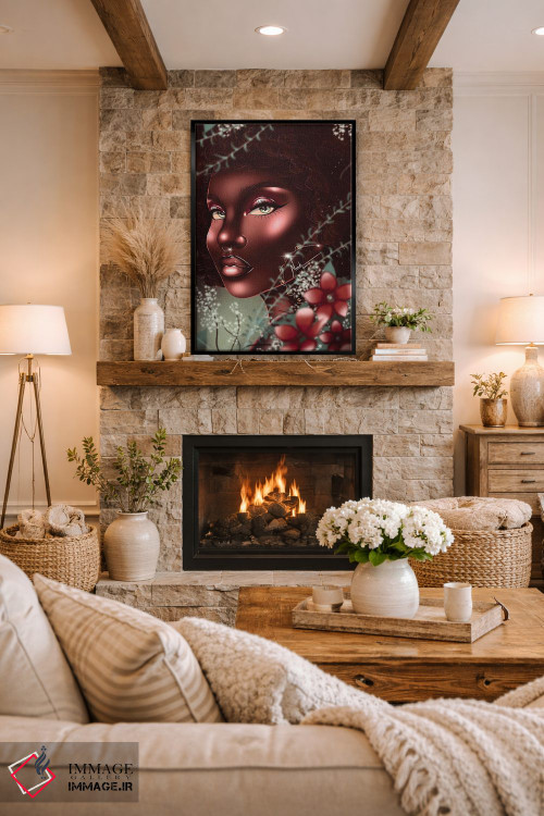 تابلو دکوراتیو آینا اثر ناندی ال. فرناندز - D2B