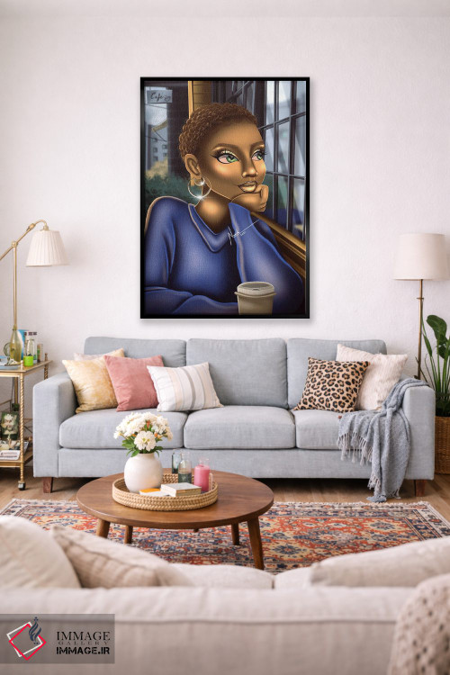 تابلو دکوراتیو قرار قهوه اثر ناندی ال. فرناندز - D2B