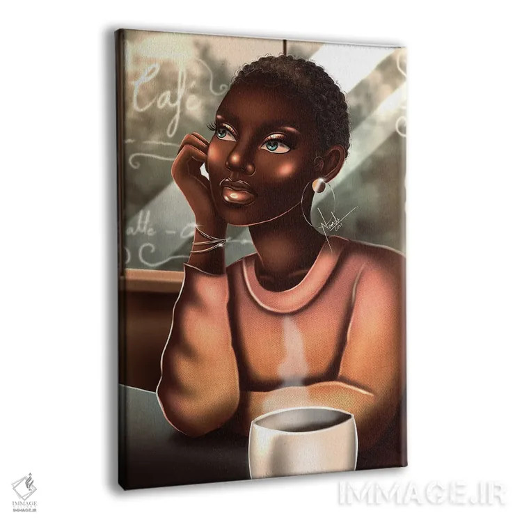 تابلو دکوراتیو چای اثر ناندی ال. فرناندز - نمای پرسپکتیو محصول