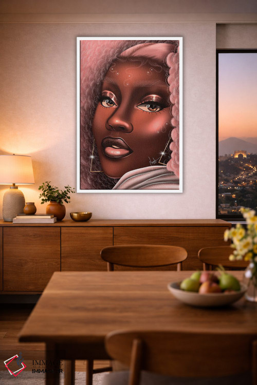 تابلو دکوراتیو پشمک اثر ناندی ال. فرناندز - D1W